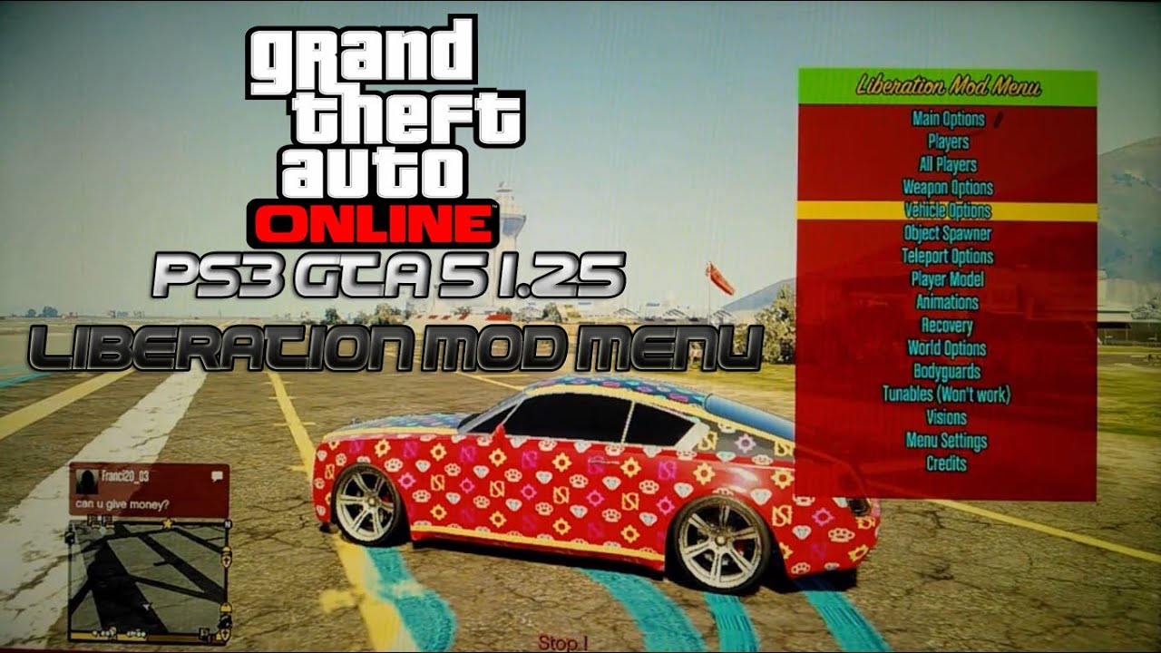 how to mod your gta 5 online ps3