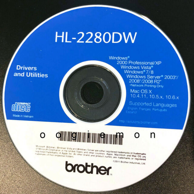 Windows 10 Driver For Brother Hl 2280dw