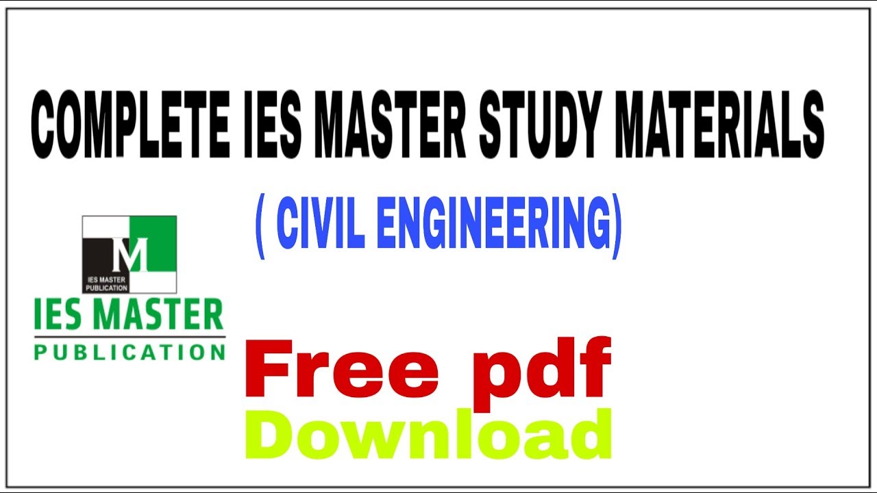 Civil engineering study guide